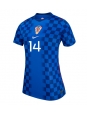 Ženske Nogometnih dresov Hrvaška Ivan Perisic #14 Gostujoči SP 2026 Kratki rokavi Ženske Nogometnih dresov Hrvaška Ivan Perisic #14 Gostujoči SP 2026 Kratki rokavi